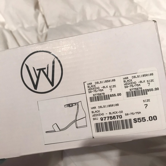 Black Harlow Heels - Picture 3 of 3